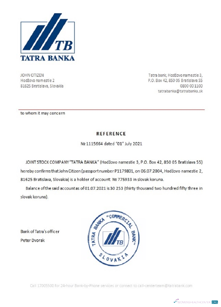 Download Slovakia Tatra Bank reference Photoshop template